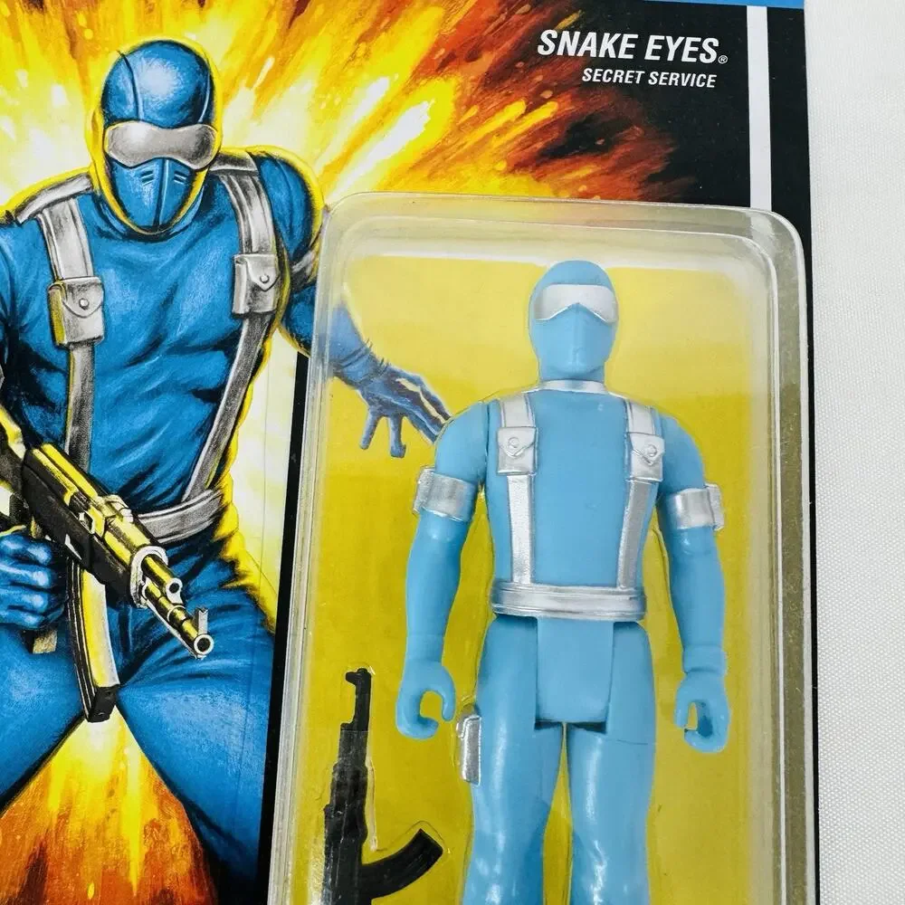 Super7‎ GI Joe Snake Eyes Secret Service ReAction Figures Wave 2 2021
